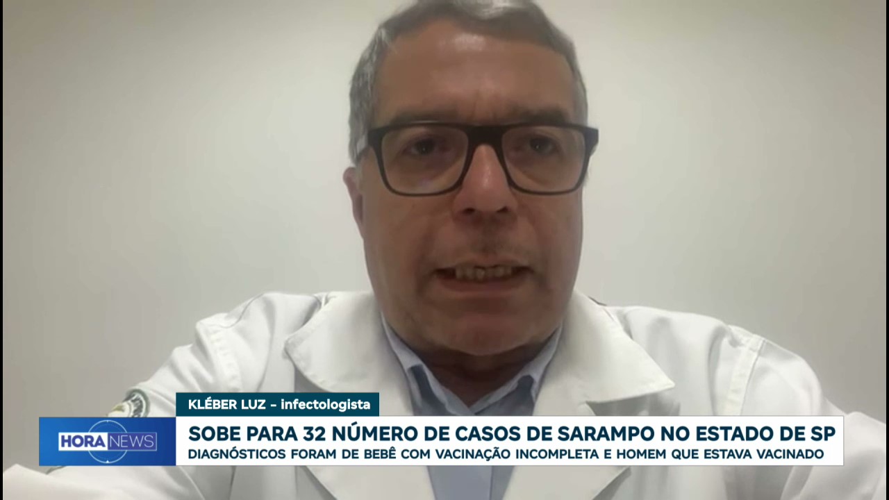 Dr. Kleber Luz no Hora News da Record News