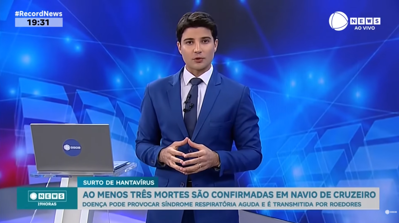 Thumbnail Manchete Hantavírus Record News