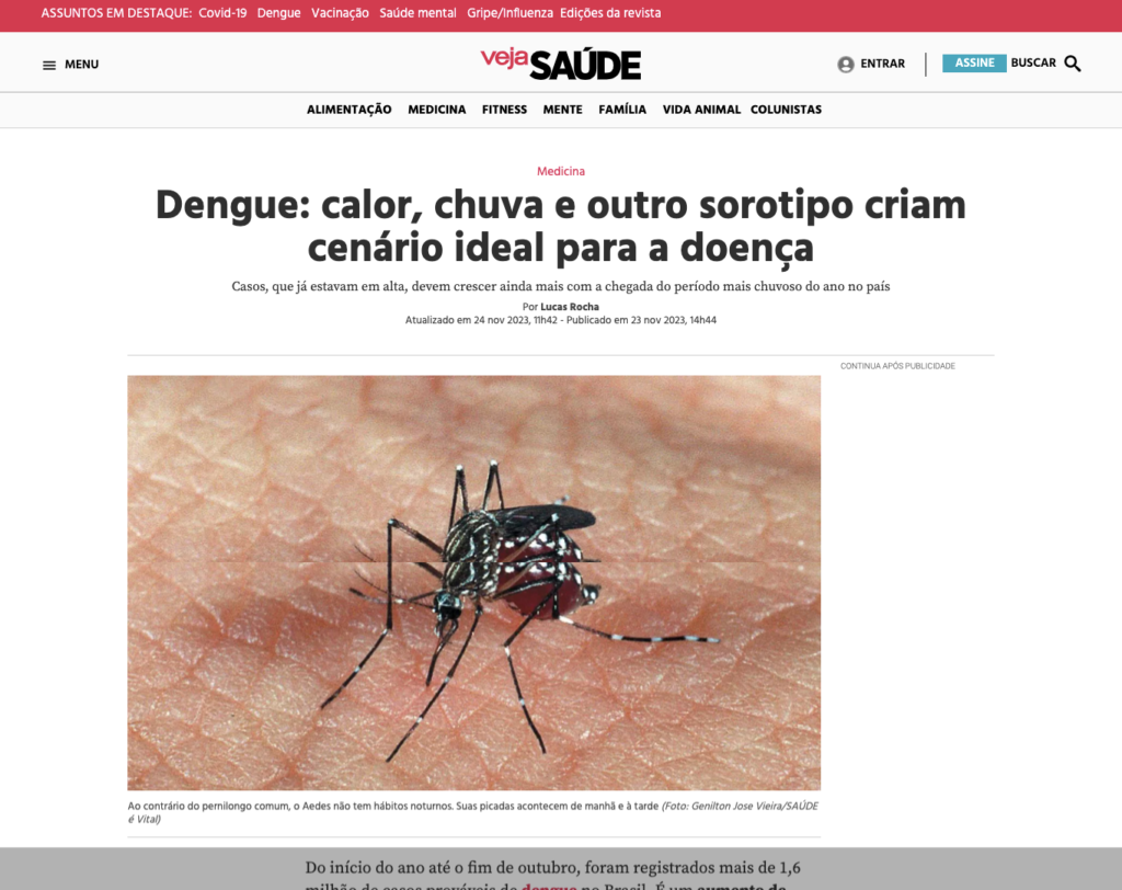 Análise de dados Chikungunya