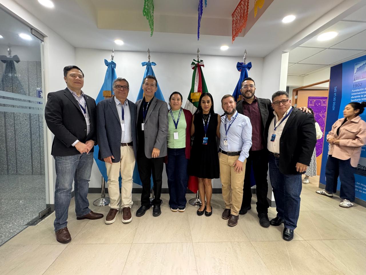 Equipe técnica da OPAS no México
